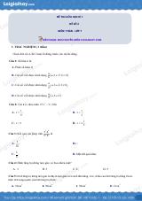 Đề thi giữa kì 1 Toán 7 - Đề số 2